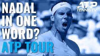 ATP stars describe Rafael Nadal in one word!