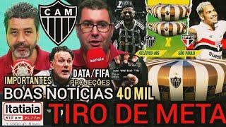  TIRO DE META | NOTICIÁRIOS DO ATLÉTICO | POSSIBILIDADES | PREPARAÇÃO E OLHO NAS ELIMINATÓRIAS