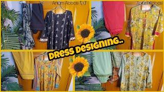 Summer Dress Design 2021 - Dress Designing - Kurti designs - Trouser designs - Anum Abbasi