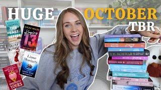 the books I want to read in October ️ *my unrealistically huge TBR*