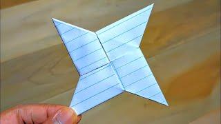 How Make this Paper Ninja Star (Shuriken) - Origami