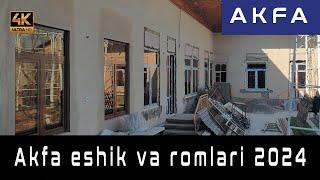 Akfa eshik va romlari 2024