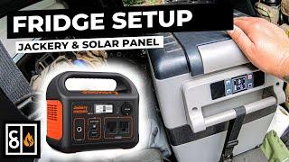 Best Fridge Setup for Overlanding & Camping | Jackery Explorer & Cascadia VSS Solar