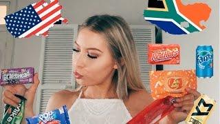 SOUTH AFRICAN TRIES AMERICAN CANDY | Jamie Meyers