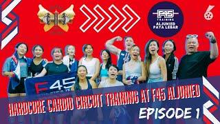 Hardcore Cardio Circuit Traning at F45 Aljunied!! - Model Look Asia S2 Fitness Edition Episode 1