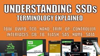 SSD Terminology - Common Terms Explained - DWPD, TBW, NAND, TRIM and More