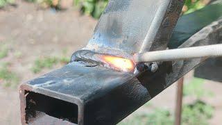 rarely discussed welding thin square iron | welding tips and tricks