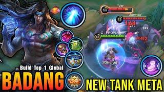 NonStop Roam & Gank!! Badang Tank Build MVP Plays!! - Build Top 1 Global Badang ~ MLBB