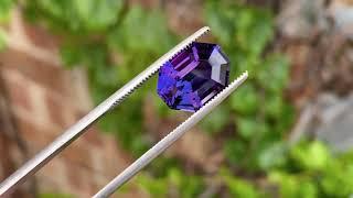 8.20ct Unheated Tanzanite in Diffused Daylight