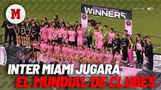 Infantino anuncia que el Inter Miami jugará el Mundial de Clubes... tras otra fiesta de MessiI MARCA