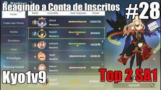 GD1v9 - The Legend of Neverland - Reagindo a Conta de Inscritos #28 Kyo1v9 Top 2 SA1