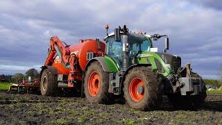 2023 | Fendt 724 + Volvo FH | Injection slurry | P van den Hardenberg Elspeet | Schuitemaker