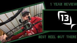 THE BEST REEL FOR UNDER $150- 13 Fishing Inception 1 Year Review #13fishing #inception #bassfishing