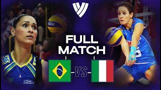 5-Set Volleyball Drama in Bronze Final!  Brazil vs. Italy - Epic Full Match | 2014 World Champs