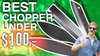 The BEST Chopping Knives Under $100,- ! Cold steel, Terava, Silky.