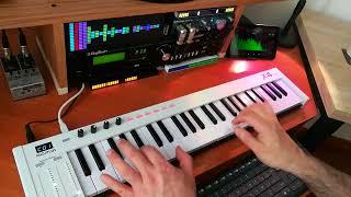 The night of mirrors | Midiplus X4mini iTwo - Ambient Electronic session music - Superteclados.com