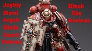 Joytoy Warhammer 40k Primaris Space Marine Blood Angels Bladeguard Veteran 1:18 Scale Figure Review