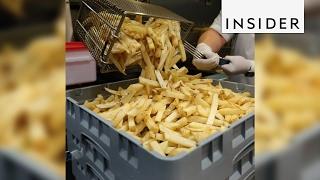 The best fries in NYC are served at Pommes Frites