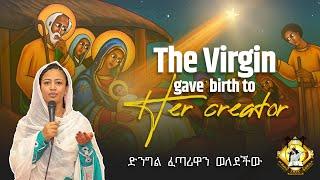 "The Virgin gave birth to her creator"  English Ethiopian Orthodox Tewahedo Mezmur