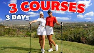 Can a PRO help me score *UNDER* par?!?! | Part 1 / 3 Costa Navarino