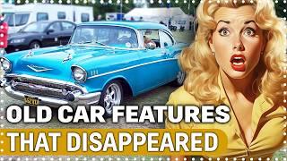 Old Car Features That Disappeared - Part 2