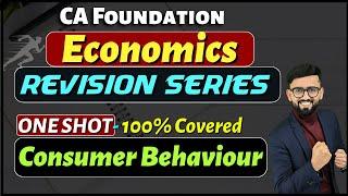 CA Foundation Economics Marathon - Theory of Consumer Behaviour | CA Foundation Dec 2023 |