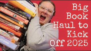 Big Book Haul to Kick Off 2025 | Lauren and the Books