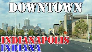 Indianapolis - Indiana - 4K Downtown Drive