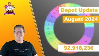 Depot-Update | August 2024 | 90.000€ erreicht | Neue Aktie fürs Depot