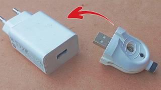 JUST plug this into your phone charger! GENIUS DIY!