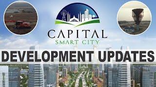 Capital Smart City islamabad ||Latest Development Updates || 4K Drone Footage || MZS Tv