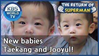 New babies Taekang and Jooyul! [The Return of Superman/ ENG / 2020.08.30]