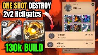 [ ALBION ONLINE ] | 2v2 HELLGATES | STAFF BALANCE x DAWNSONG