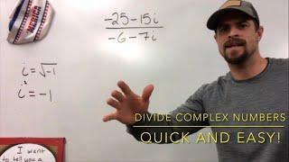 How To Divide COMPLEX Numbers