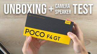 POCO F4 GT is LIT  (with camera and speaker test)