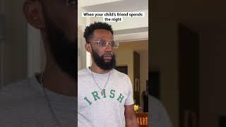 When your child’s friend spends the night #comedy #comedyvideos #theclassiiics #dad #dads #kids