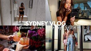 VLOG | Sydney Influencer Event, GRWM, Shopping & White Fox Haul!