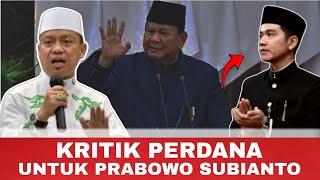 KRITIK PIDATO PERDANA PRABOWO SUBIANTO DARI USTADZ DAS'AD LATIF