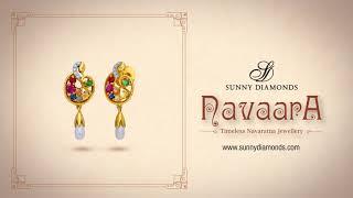 Latest Trendy Navaratna Jewellery Collection | Sunny Diamonds Navaara