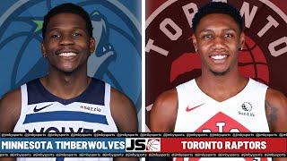 MINNESOTA TIMBERWOLVES VS TORONTO RAPTORS | NBA Live Scoreboard 2024