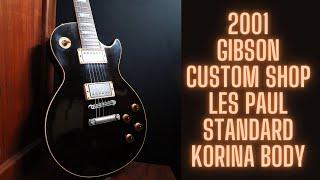2001 Gibson Custom Shop Les Paul Standard - Korina Body - Oxblood Finish at That Rhythm Man Guitars