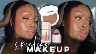 EVERYDAY MAKEUP FOR WOC | glass skin effect, no foundation needed!