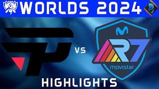 PNG vs R7 Highlights ALL GAMES | Worlds 2024 | Play-Ins Day 5 | paiN Gaming vs Movistar R7