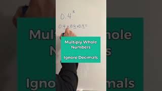 How To Solve Decimals With Exponents | Math Tips | Homeschool Math