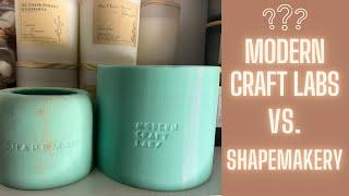 Modern Craft Labs vs. ShapeMakery | Mold comparison