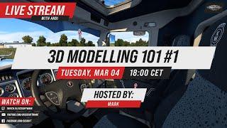 3D Modelling 101 with Mark & Andi - Episode #1! ️