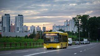 Поездка в автобусе МАЗ-203.016,г/№ АТ 4148-7,марш.166