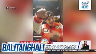 BTS member J-Hope, humataw sa dance cover ni Filipino content creator Niana Guerrero | Balitanghali