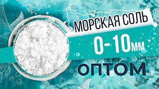 Морская соль 0 - 10 мм оптом. Обзор соли и производства от БСК.