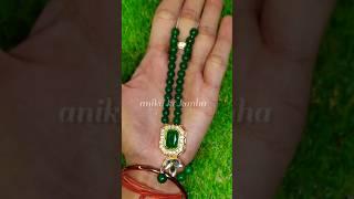 how to make necklace for radha rani #shorts #anikakekanha